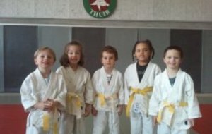 Passage de grade au Baby Judo